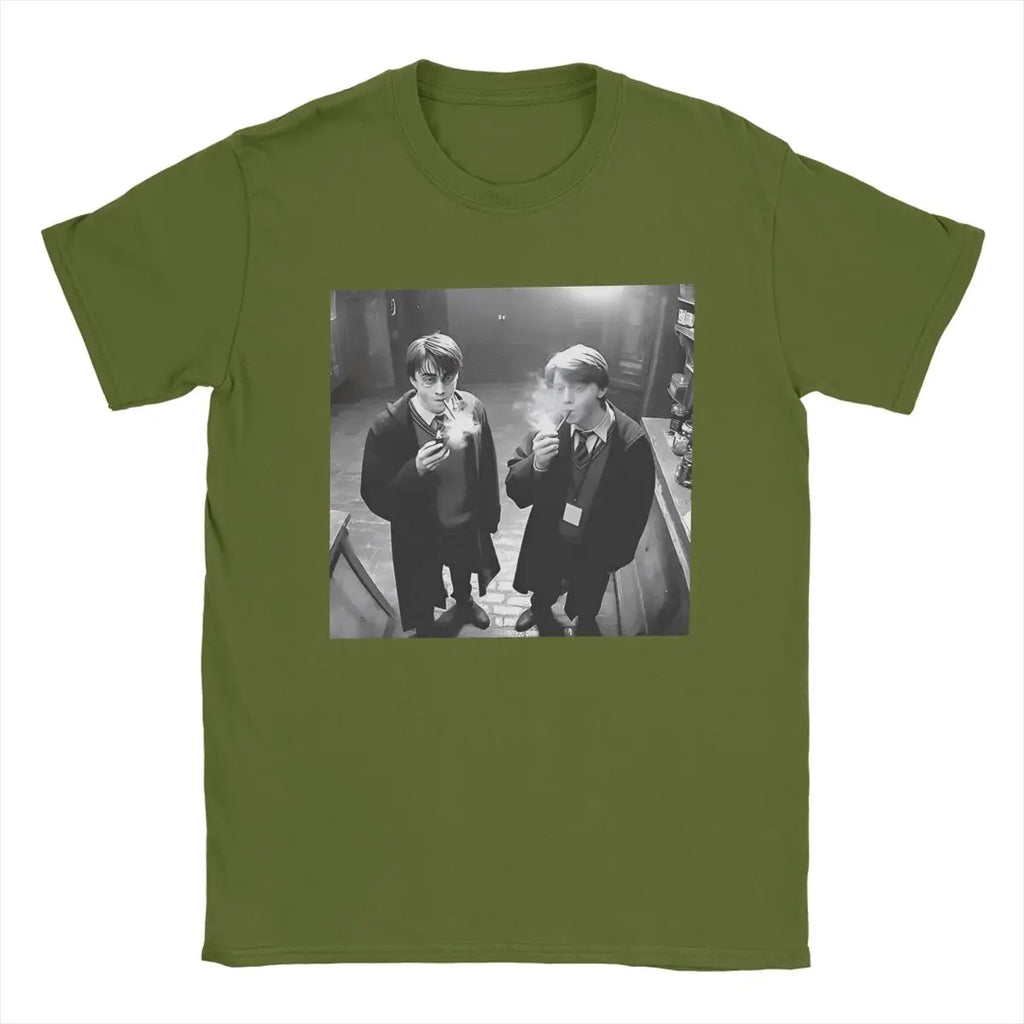 Harry And Ron Smoking Tshirt