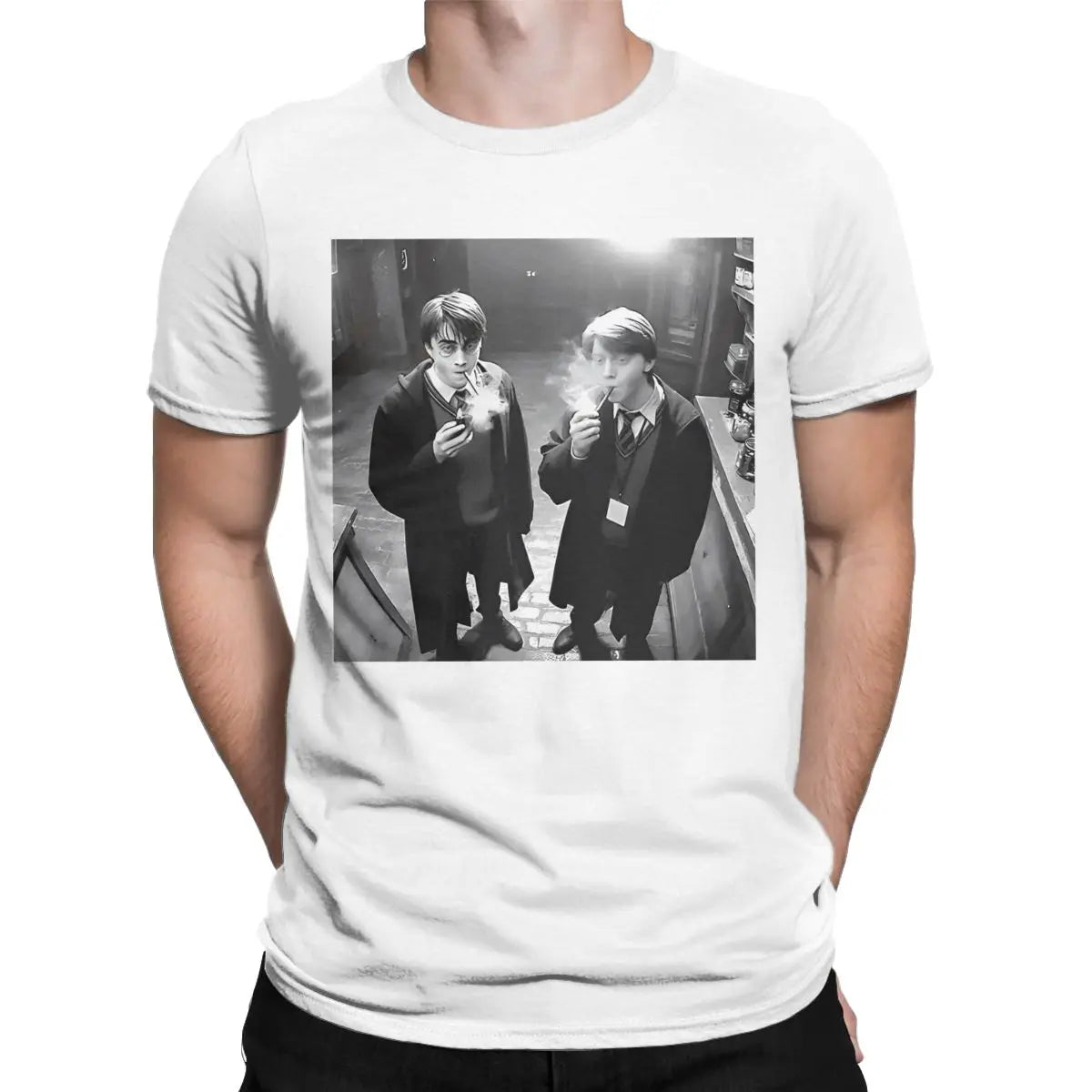 Harry And Ron Smoking Tshirt
